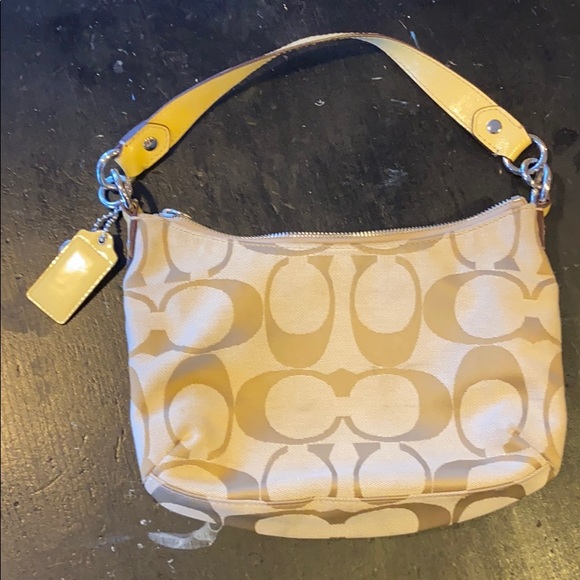 Coach Signature Stripe Demi Shoulder Bag - Picture 2 of 5